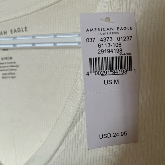 NWT American Eagle Soft&Sexy Ribbed Long-Sleeve - Picture 3 of 8